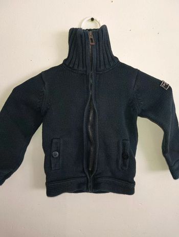 Gilet zippé chaud