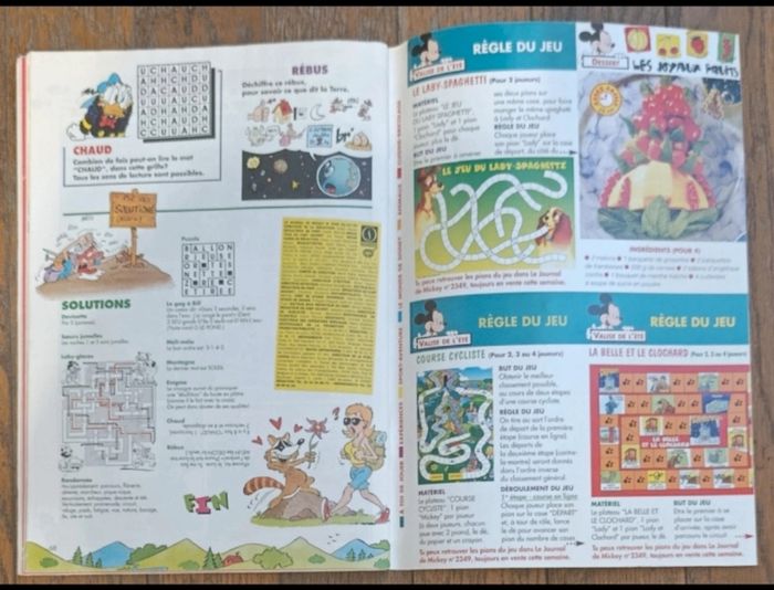Ancien journal de mickey avec livret Oasis bd N°2350 de 1997 vintage - photo numéro 10