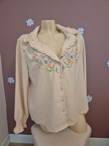 Blouse fleurie