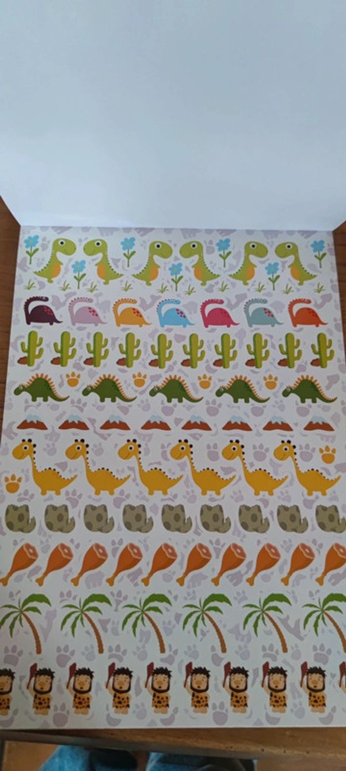 1000 stickers thème dinosaures - photo numéro 5