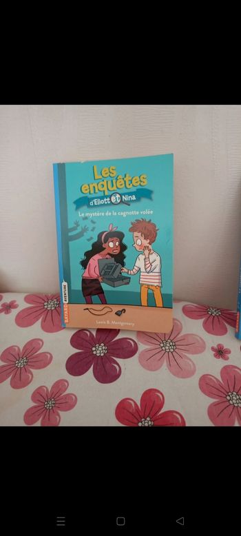 Livre les enquêtes d Eliott et nina