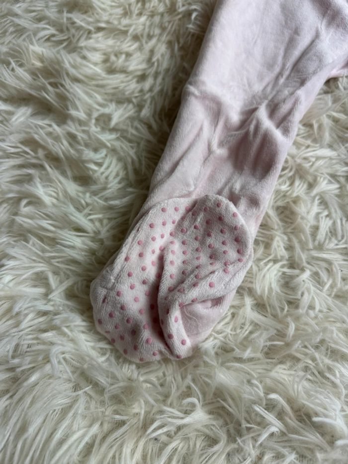 Pyjama velours rose Boboli taille 18 mois - photo numéro 2