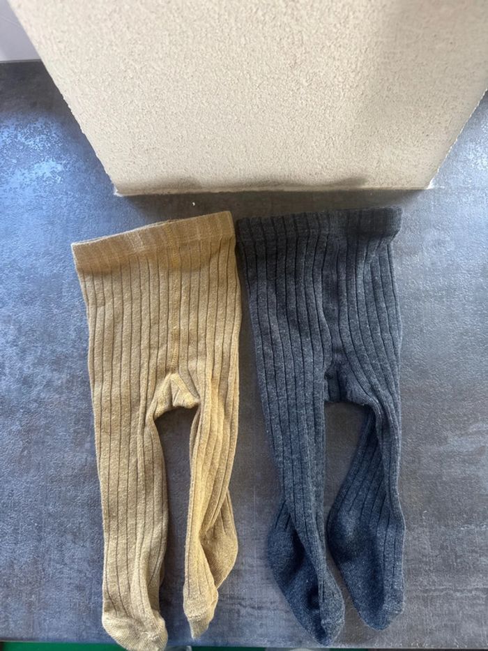 Lot de 2 collants 62/68