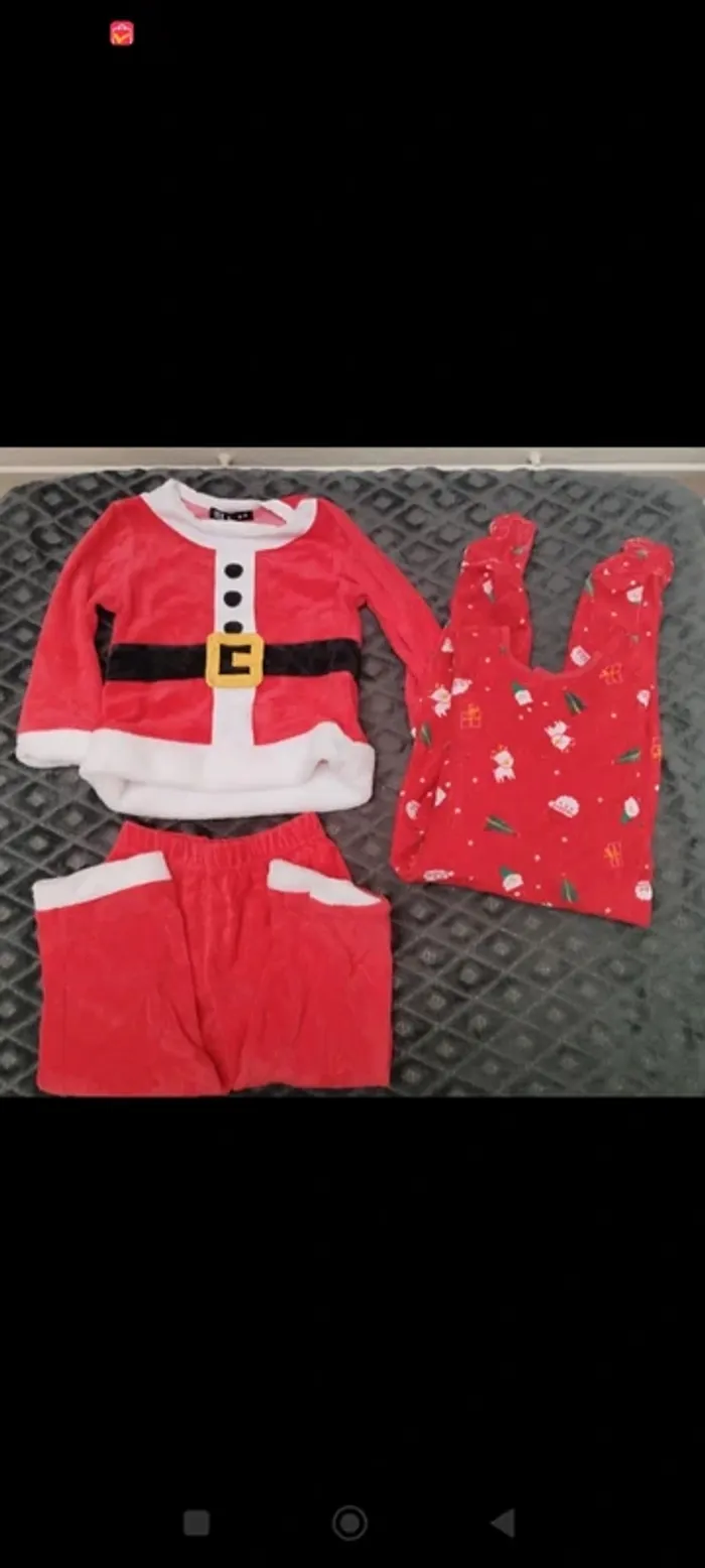 Lot pyjama noël