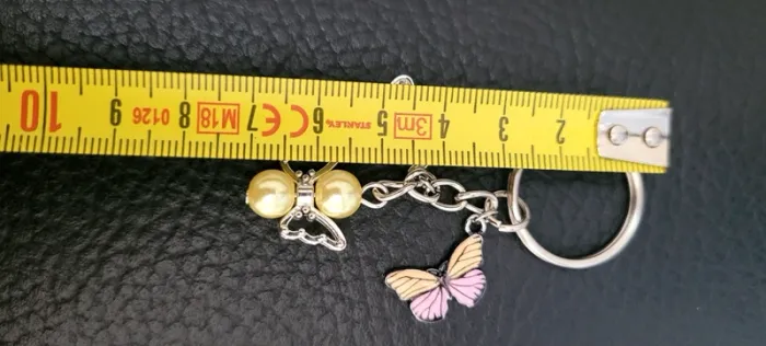 Porte-clés ange gardien papillons - photo numéro 2