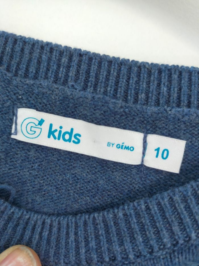 Pull bleu marine - photo numéro 4