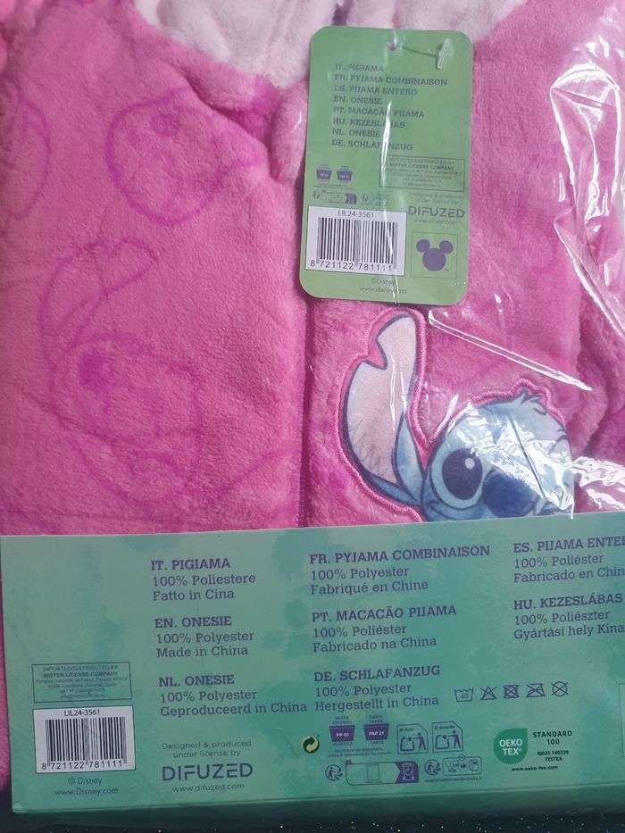 Grenouillère  stitch 4 ans - photo numéro 2