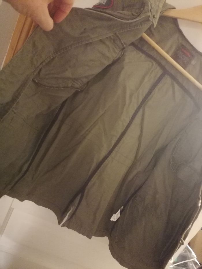 Veste coton légère zippée à capuche garçon 12 ans - photo numéro 8