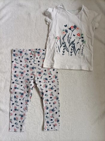 Ensemble fille printemps 12 mois