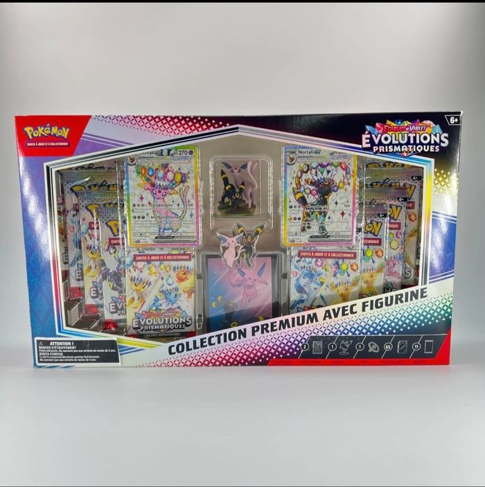 Coffret figurine collection premium évolution prismatique