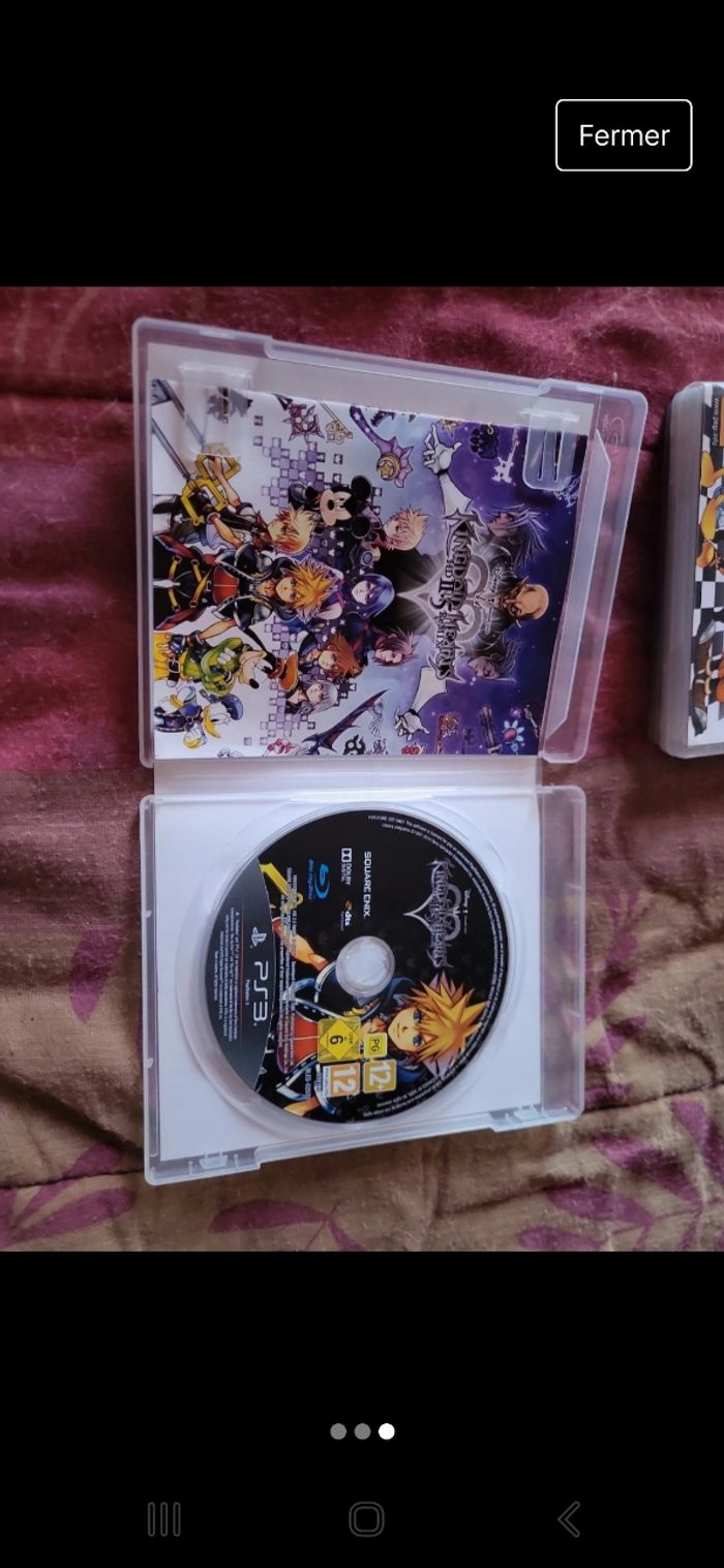 Lot 2 jeux kingdom hearts ps3 - photo numéro 3