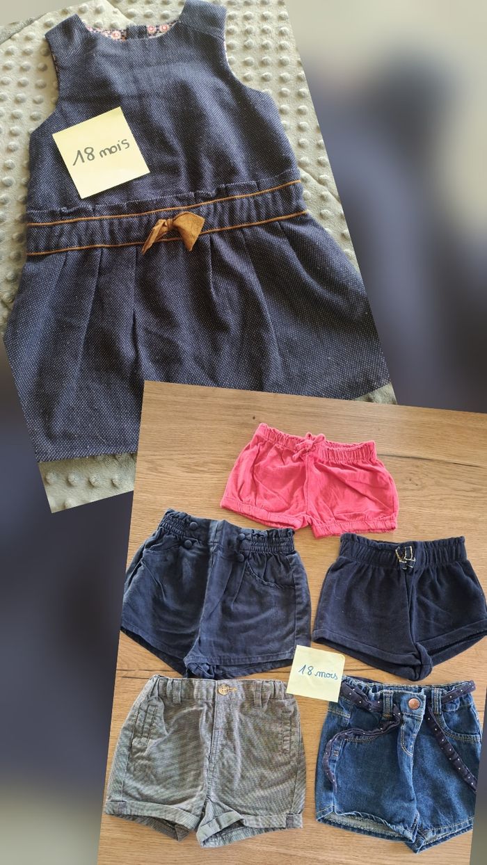 Lot vêtements 18 mois fille