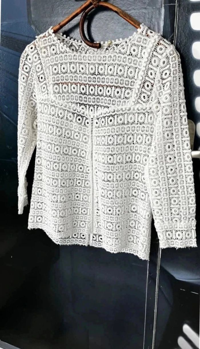 Blouse Joss en dentelle - photo numéro 7
