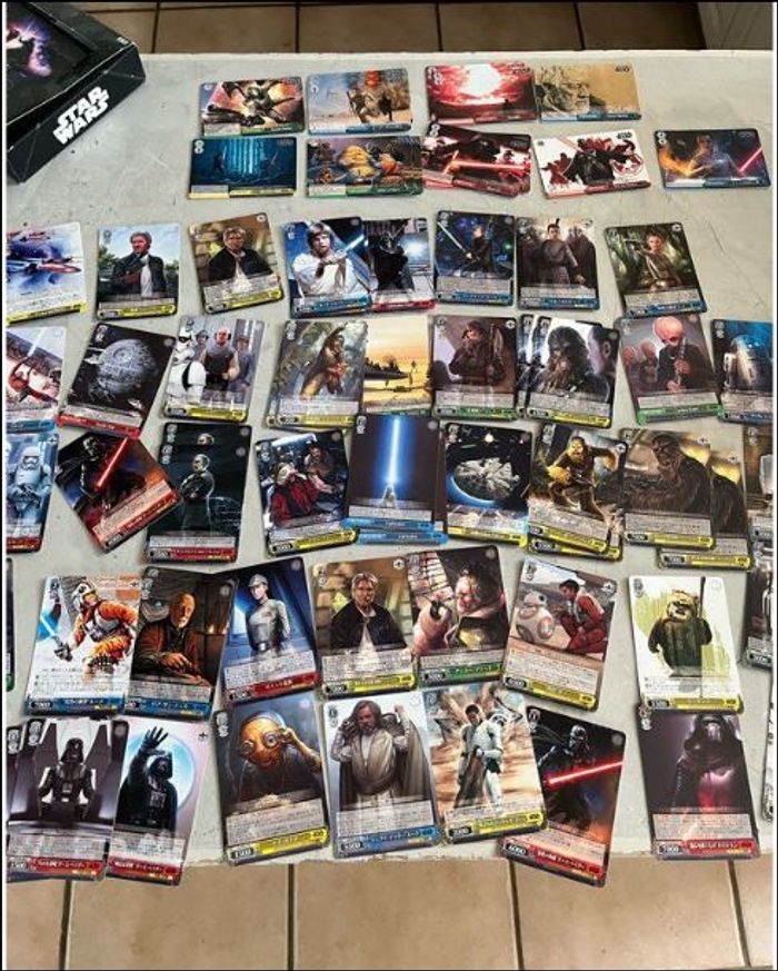 carte star wars Weiss schwarz - photo numéro 3