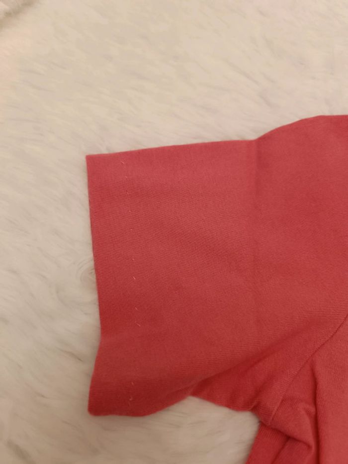 Tshirt manches courtes rose T. 14 ans - photo numéro 7