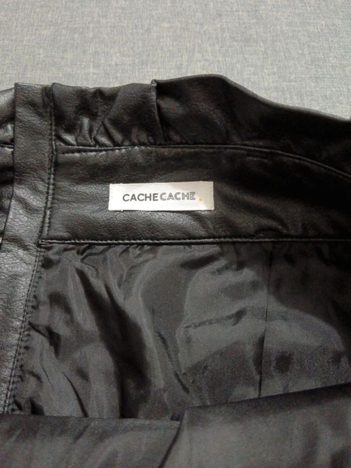 C63 jupe noir cache cache 42 - photo numéro 3