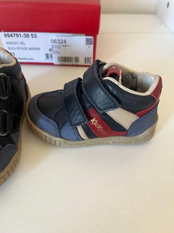 Basket kickers bébé taille 21 - photo numéro 7