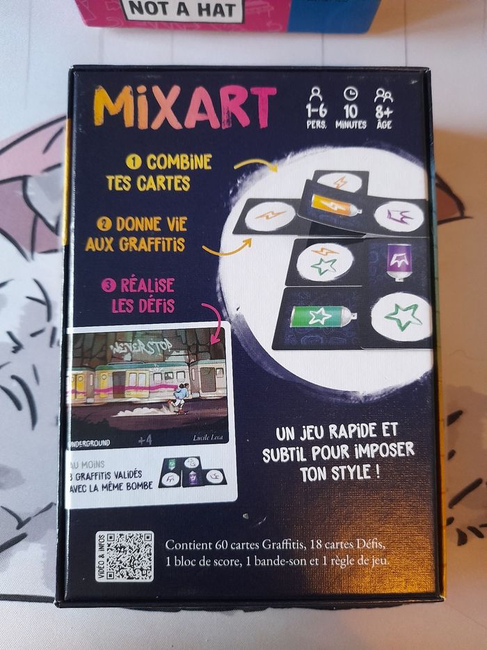 Jeu de société mix art - photo numéro 2