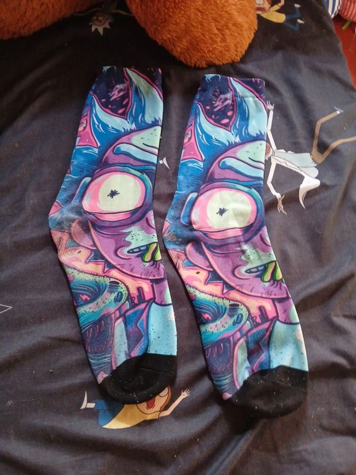 Chaussette rick et morty - photo numéro 5