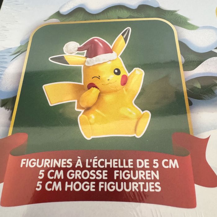 Calendrier de l'avent Pokémon Holiday 2022 Figurines Advent Calendar Noel Christmas - photo numéro 3