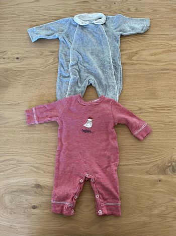 Lot de 2 pyjamas boutchou 1 mois