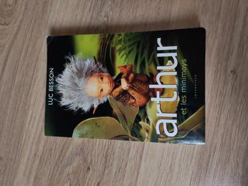 Arthur et les Minimoys, livre de Luc Besson, d'après une idée originale de Céline Garcia
