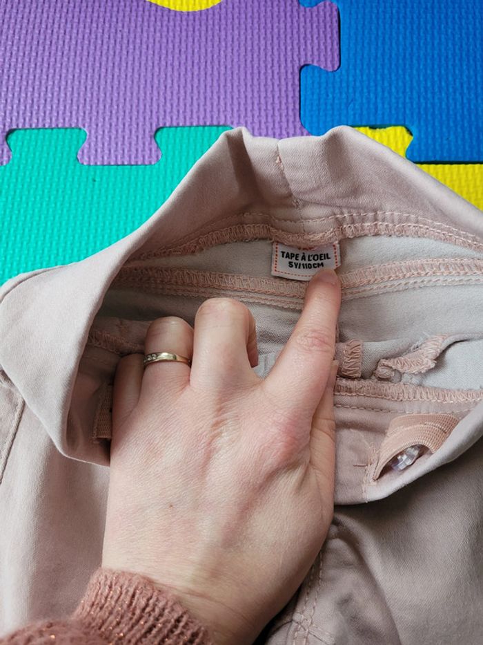 Lot de 5 pantalons/leggings 5 ans - photo numéro 10