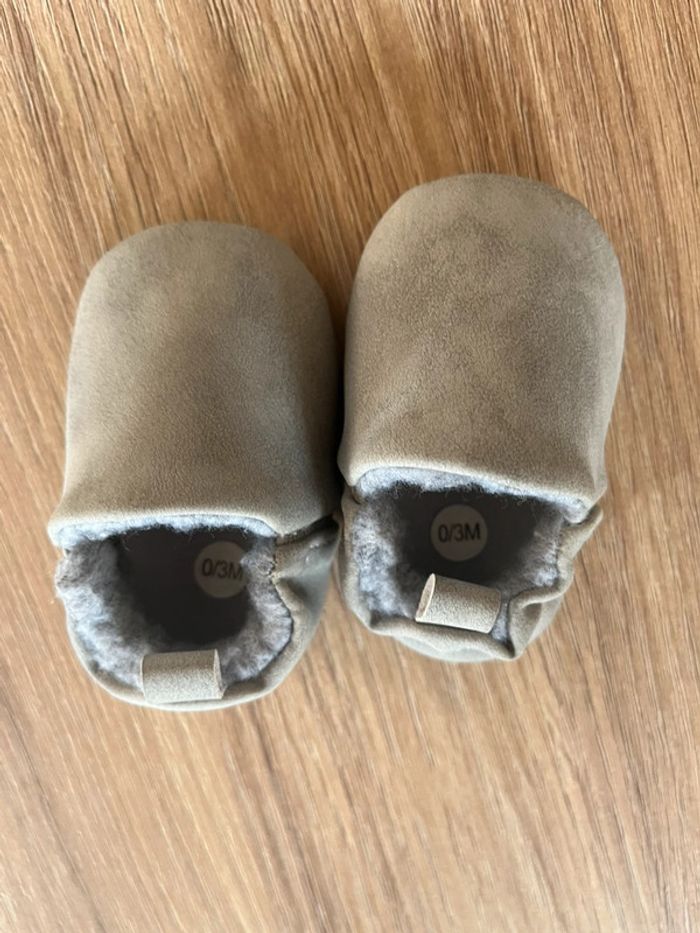 Chaussons gris - photo numéro 2