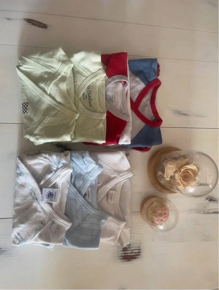 Lot Bodies 1 mois garçon