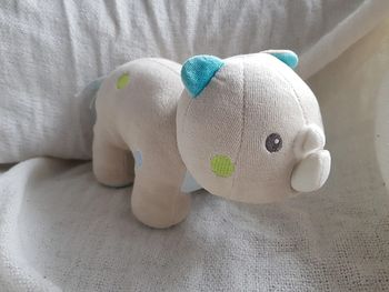 Peluche rhinocéros  Sucre d orge