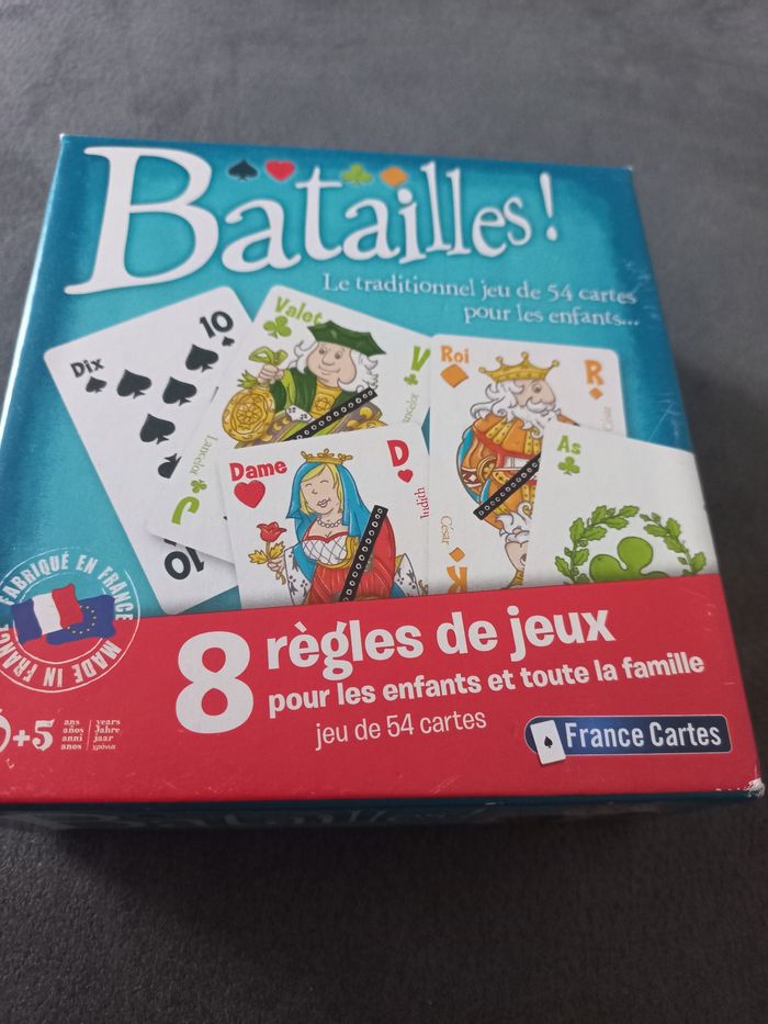 Batailles jeu France cartes