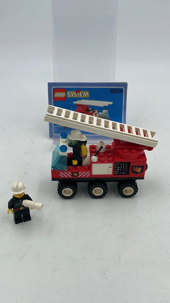 Camion de pompier Lego System vintage N•6554 - photo numéro 2