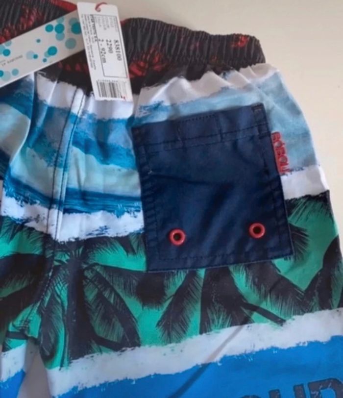 Maillot short de bain Boboli taille 2 ans neuve - photo numéro 5
