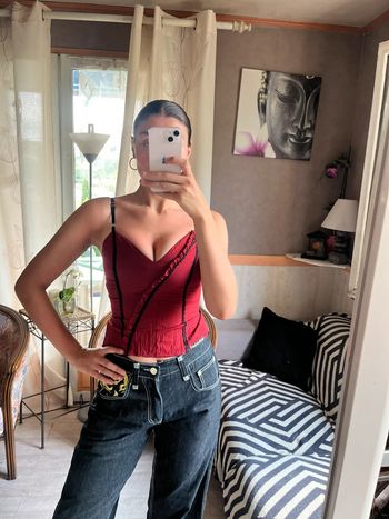 Top corset Des filles à la vanille y2k 2000yer champêtre pin up