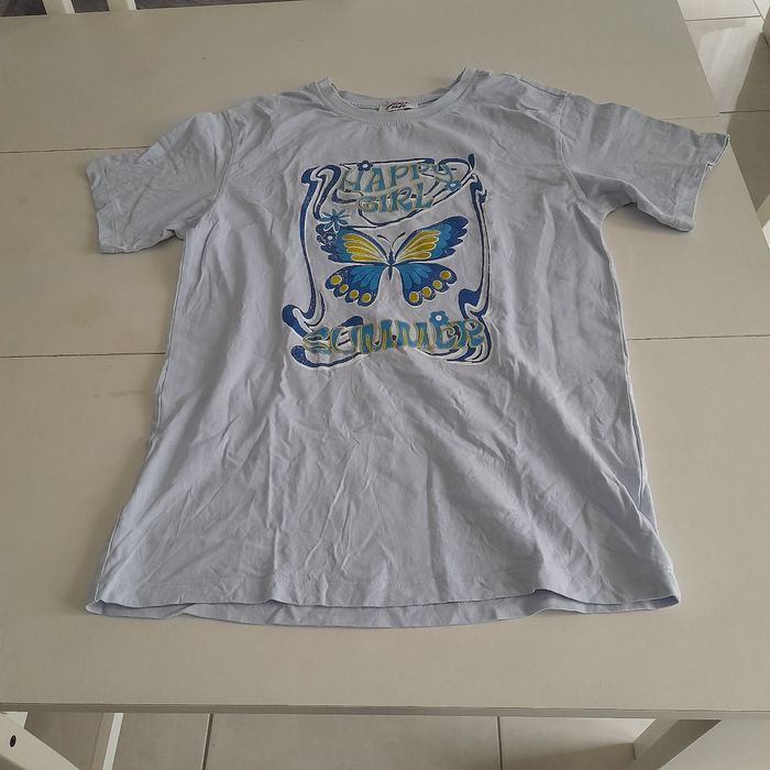 Tee shirt avec inscription