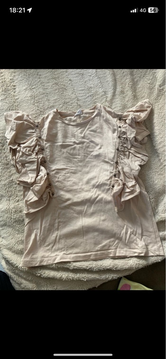 T shirt Zara fille 10 ans - photo numéro 1