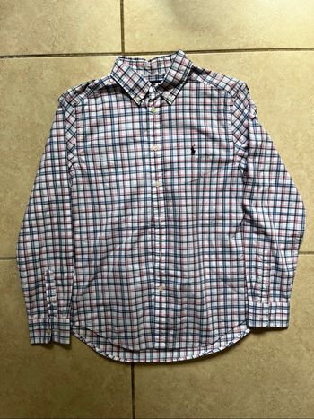 Chemise Ralph Lauren à carreaux (14-16 ans)