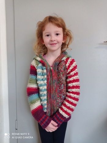 Gilet multicolore 5/6ans Desigual
