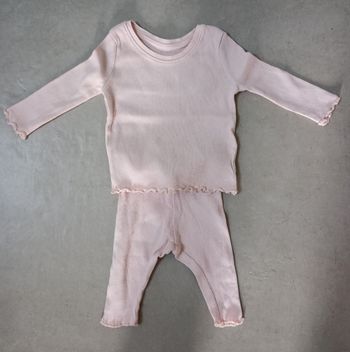 Ensemble 0-3 mois Primark rose pâle