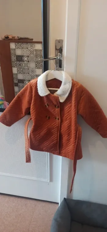 Manteau mi saison marron