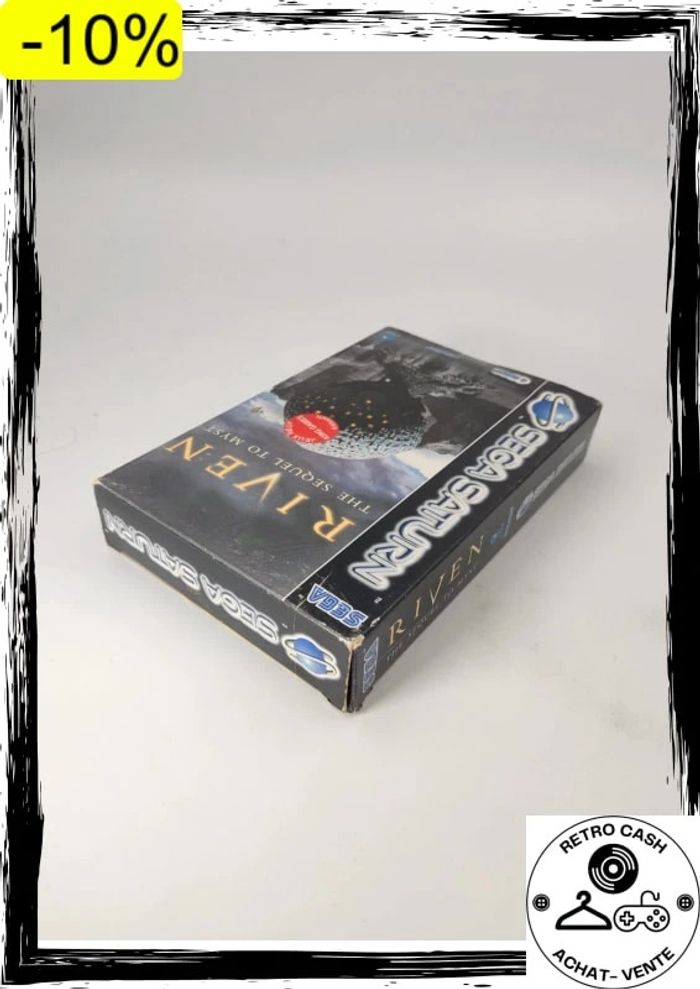 Jeu Sega Saturn Riven The Sequel To Myst avec fourreau - photo numéro 14