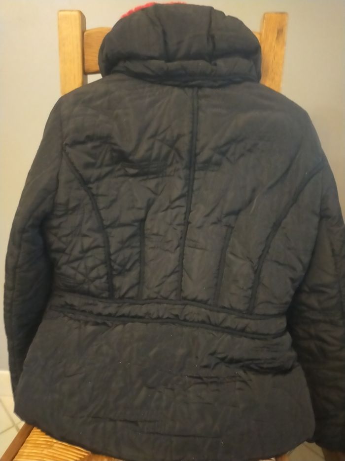 Blouson anorak Desigual noir taille 44 - photo numéro 3