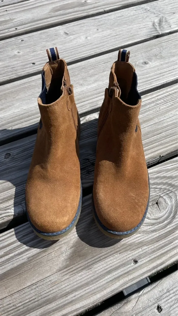 Bottines en daim _ Tape à l’œil - photo numéro 2