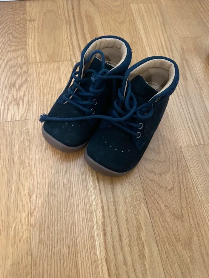 Bottillons marine Vertbaudet