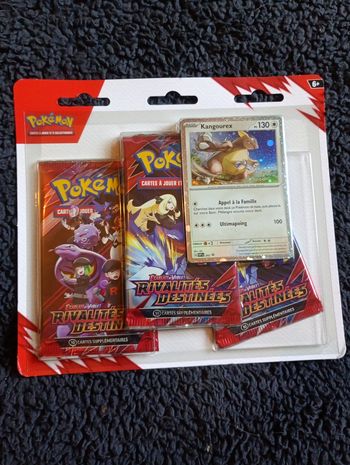 Pokémon Tripack Rivalités Destinées – Promo Kangourex FR scellé