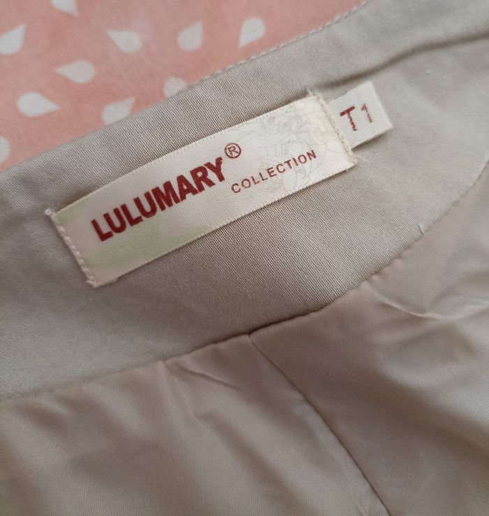 Gilet de costume beige élégant - LULUMARY - Taille 1 (S) - photo numéro 6