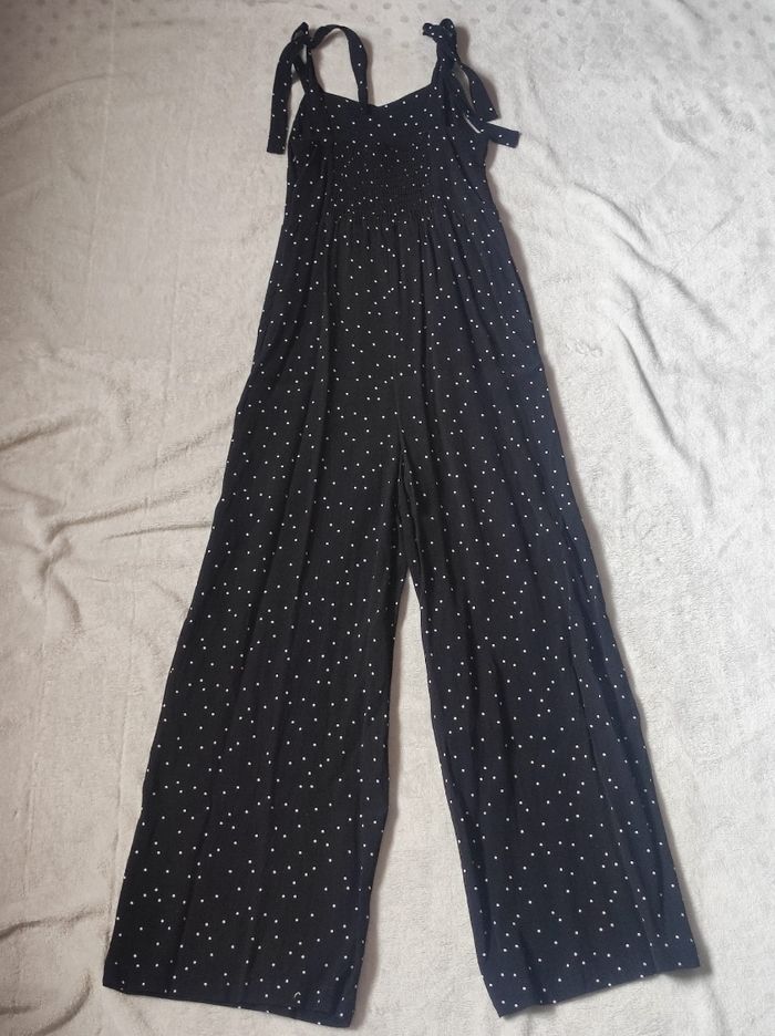 Combinaison noire à pois blanc taille XS - photo numéro 5