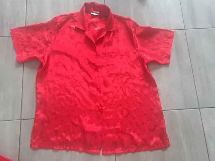 Ensemble pyjashort satin C&A Taille 46/48 - photo numéro 9