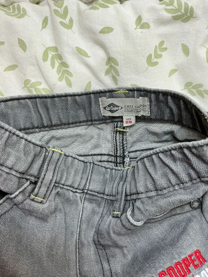 Jean gris lee Cooper 12 mois - photo numéro 6