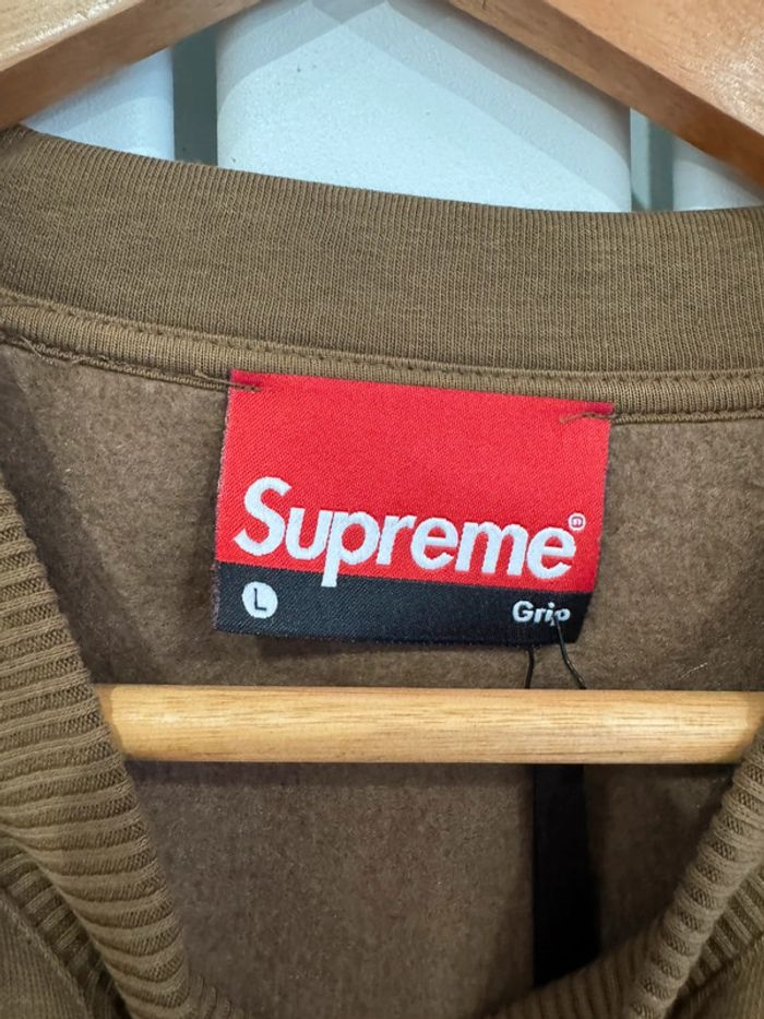 Pull / Sweat Marron Supreme Taille L - photo numéro 3